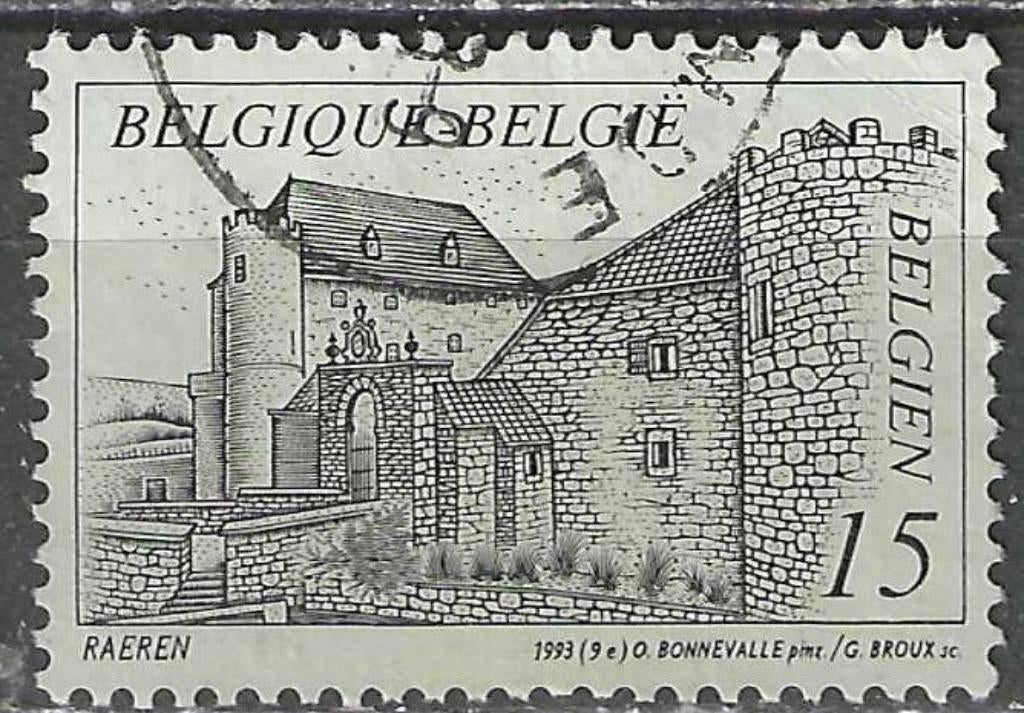 Belgie 1993 - Yvert/OBP 2516 - Toerisme - Kastelen (ST), Postzegels en Munten, Postzegels | Europa | België, Verzenden, Gestempeld