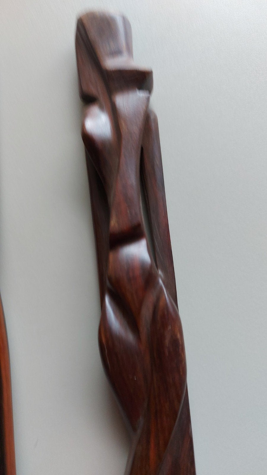 3 handgesneden beeldjes, Ophalen, Hout