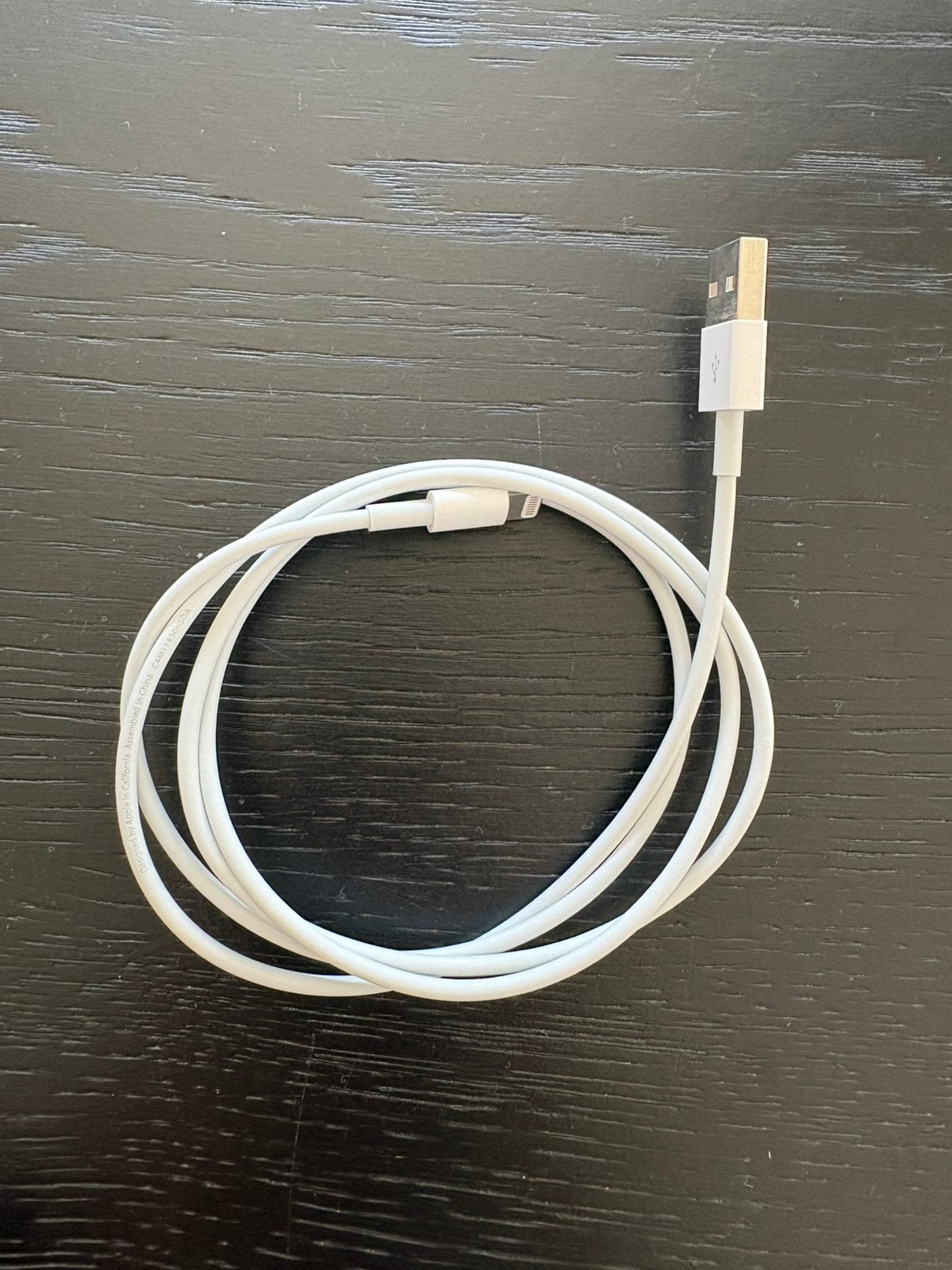 Lightning naar USB kabel 1 m, Télécoms, Téléphonie mobile | Chargeurs pour téléphone, Lightning, Enlèvement, Comme neuf
