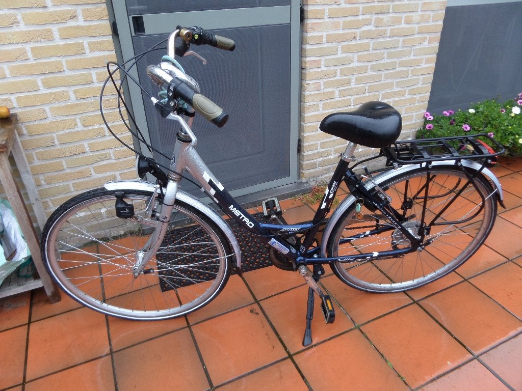 Niet elektrische damesfiets, Fietsen en Brommers, Gebruikt, 56 cm of meer, Schijfrem, Ophalen