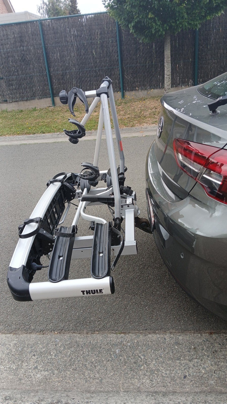 fietsdrager 3 fietsen, Ophalen, 3 fietsen of meer, Zo goed als nieuw, Trekhaakdrager
