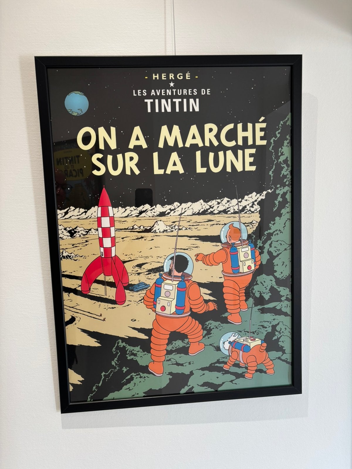 Affiches Tintin, Collections, Enlèvement ou Envoi, Rectangulaire vertical, Comme neuf, Autres sujets/thèmes