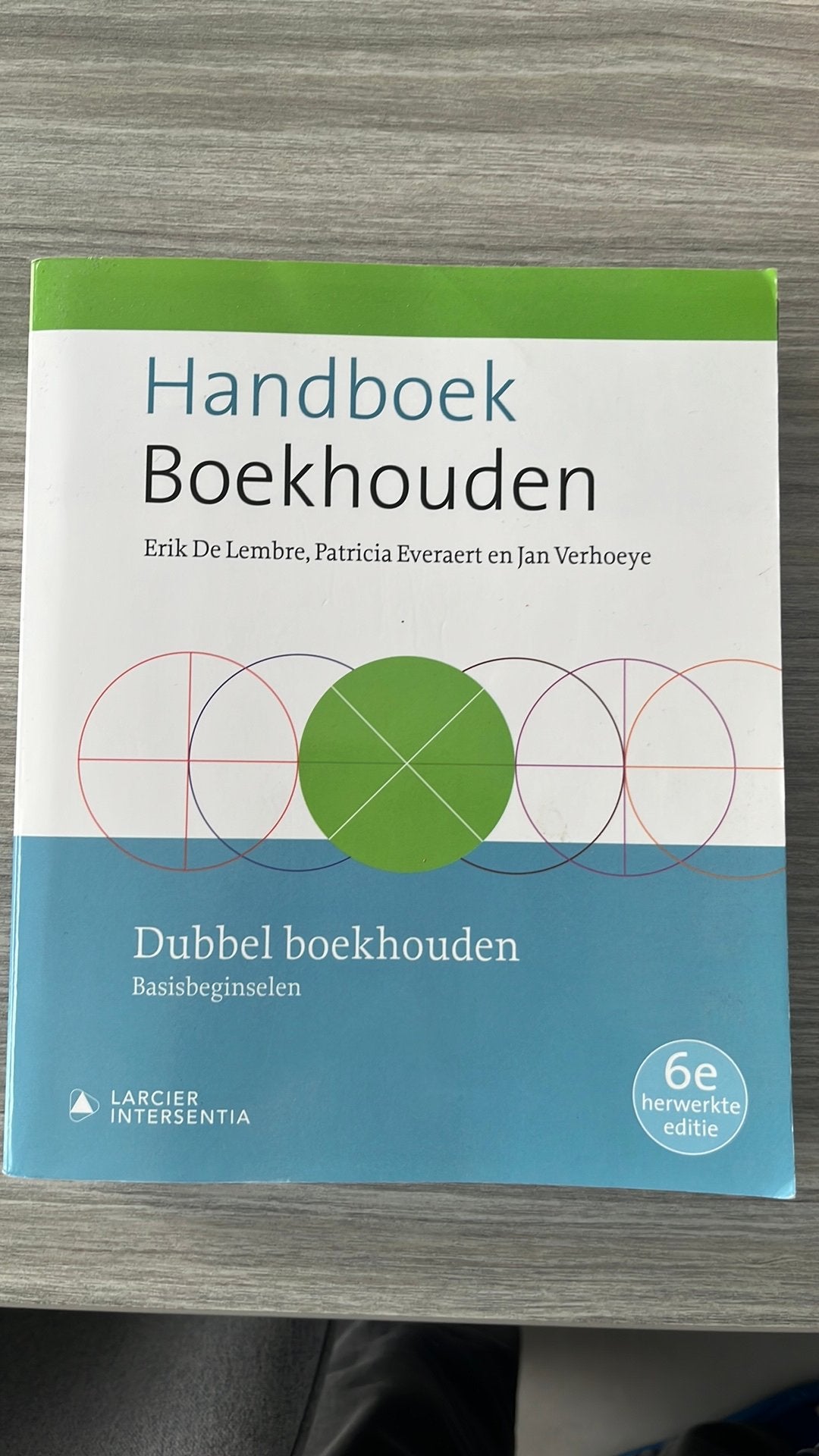 Handboek Boekhouden, dubbel boekhouden Handelswetenschappen, Enlèvement, Comme neuf