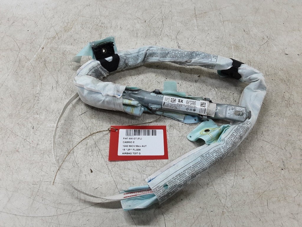 AIRBAG TOIT GAUCHE Fiat 500C (312) (01-2009/-) (00520093760), Utilisé, Fiat