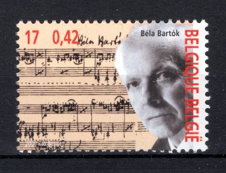 2958 MNH 2000 - Béla Bartok ( 1881-1945 ), Ophalen of Verzenden, Postfris, Postfris