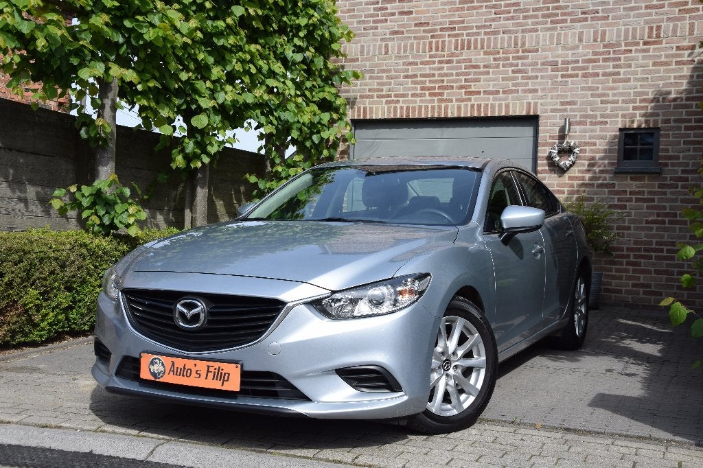 MOOIE MAZDA 6 SKYMOVE MET SLECHTS 38.000KM!!!, Auto's, Mazda, Voorwielaandrijving, 1998 cc, 4 cilinders, Electronic Stability Program (ESP)