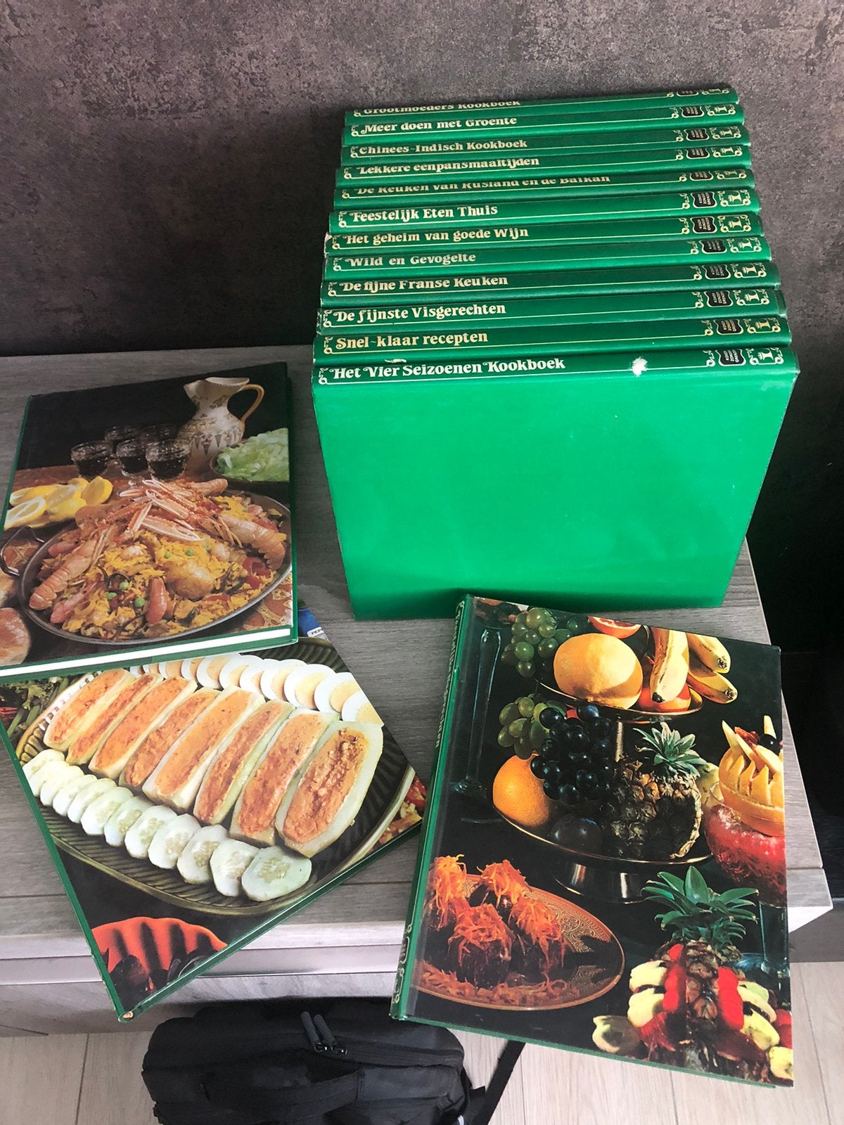 15 delige kookboeken set, Boeken, Ophalen, Zo goed als nieuw