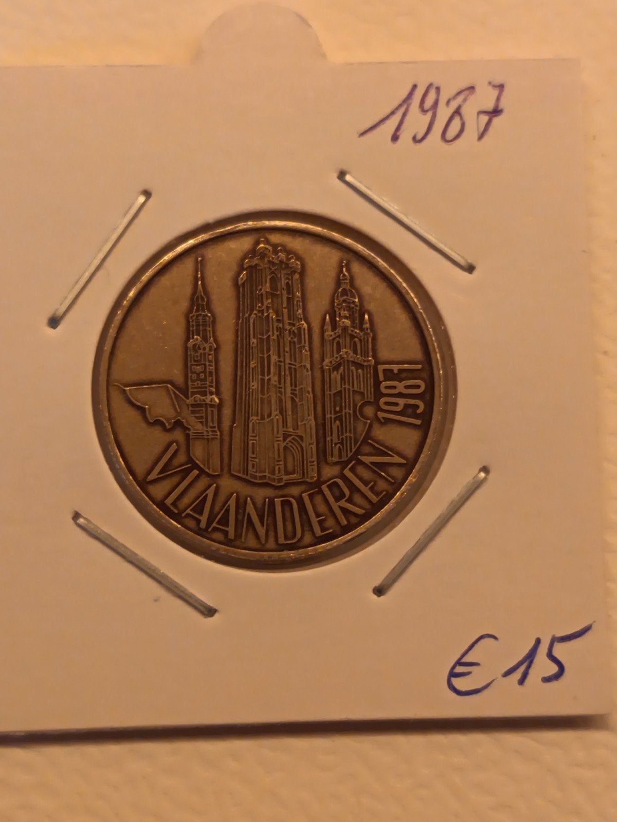 50 Vlaamse Franken 1987, Ophalen of Verzenden