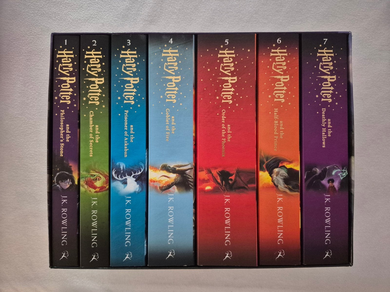 Harry potter- complete boekencollectie- zo goed als nieuw, Ophalen