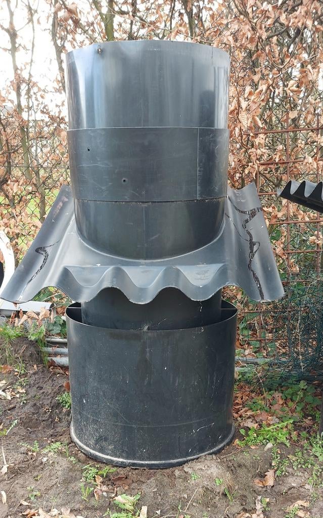 Schouw voor op golfplaten dak, Enlèvement