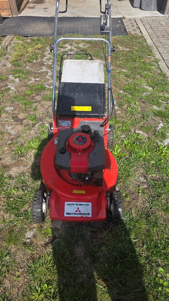 Grasmaaier Orec GR530 alu chassis 53cm, Ophalen, Cirkelmaaier, Gebruikt, Versnellingen