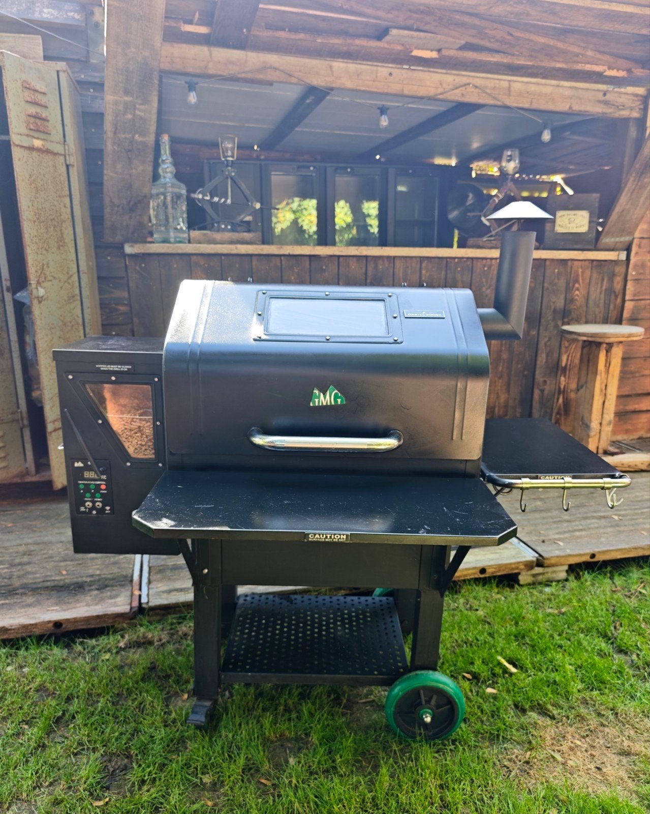 Green Mountain Grills Daniel Boone – Pellet Smoker- GMG, Enlèvement, Utilisé, Avec accessoires