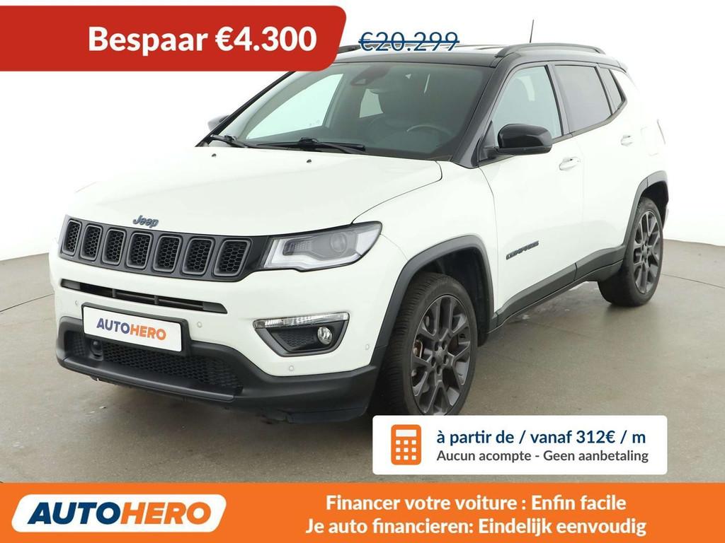 Jeep Compass 1.3 T4 4xe Plug-in Hybrid First Edition Urban, Auto's, Jeep, Te koop, Compass, 4x4, ABS, Airbags, Airconditioning