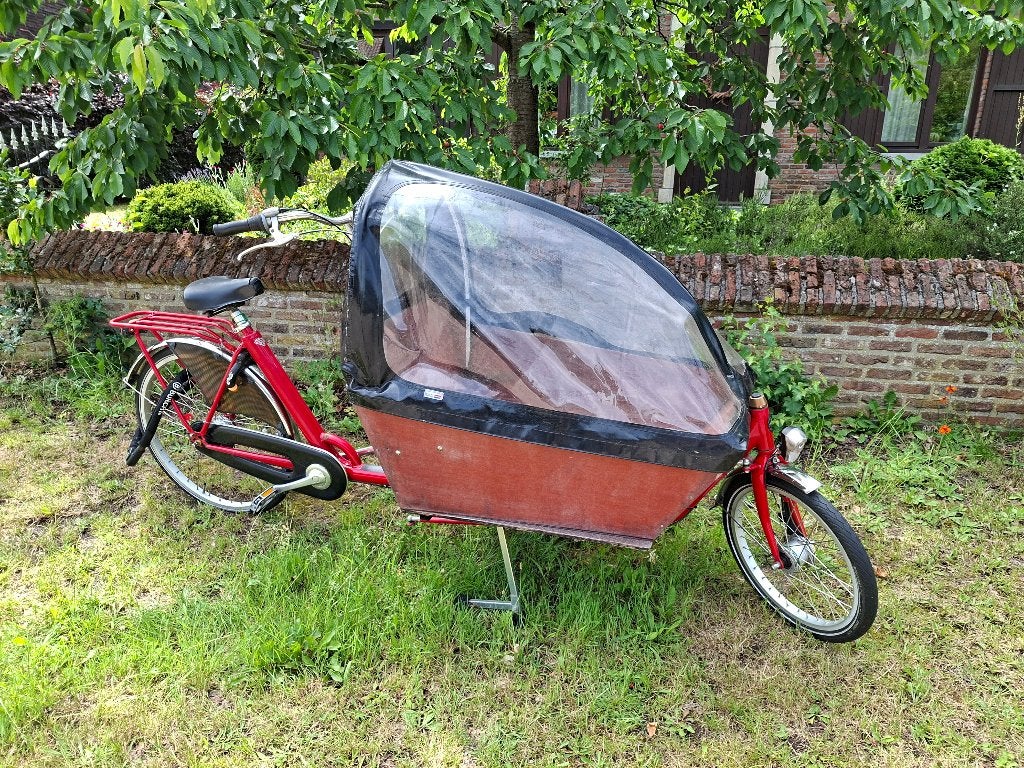 Bakfiets, Fietsen en Brommers, Ophalen, Gebruikt, Overige merken, Huif