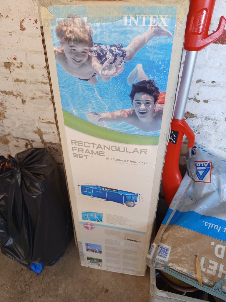 Zwembad, 200 à 400 cm, Enlèvement, Utilisé, 80 à 120 cm