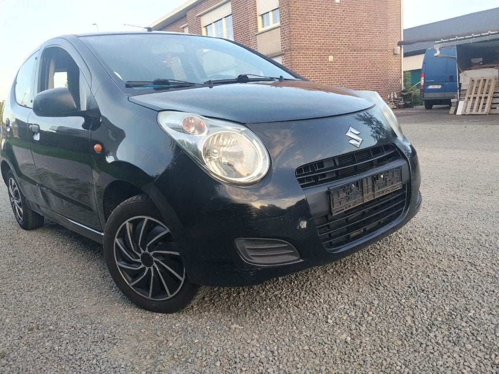 SUZUKI ALTO/1000cc BENZINE/GEKEURD/12 MAAND GARANTIE, Auto's, Euro 5, Zwart, Bedrijf, Alto