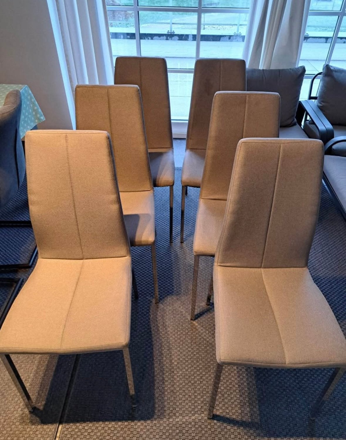 6 stoelen te koop!, Ophalen, Zo goed als nieuw