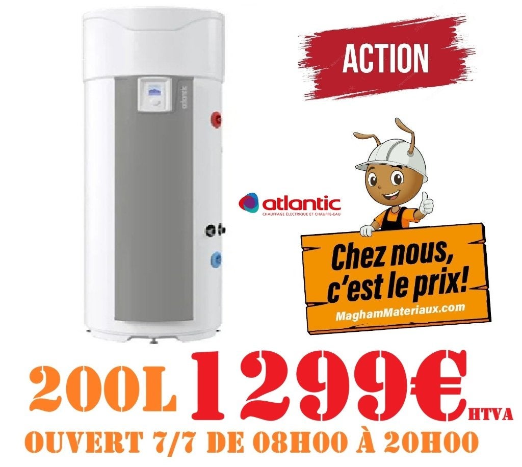 BOILER ELECTRIC THERMODYNAMIQUE, Bricolage & Construction, Enlèvement, Neuf, Boiler