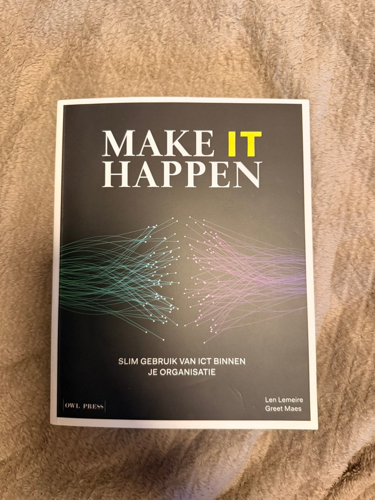Handelswetenschappen Make IT happen, Handtassen en Accessoires, Uiterlijk | Parfum, Ophalen of Verzenden, Gebruikt