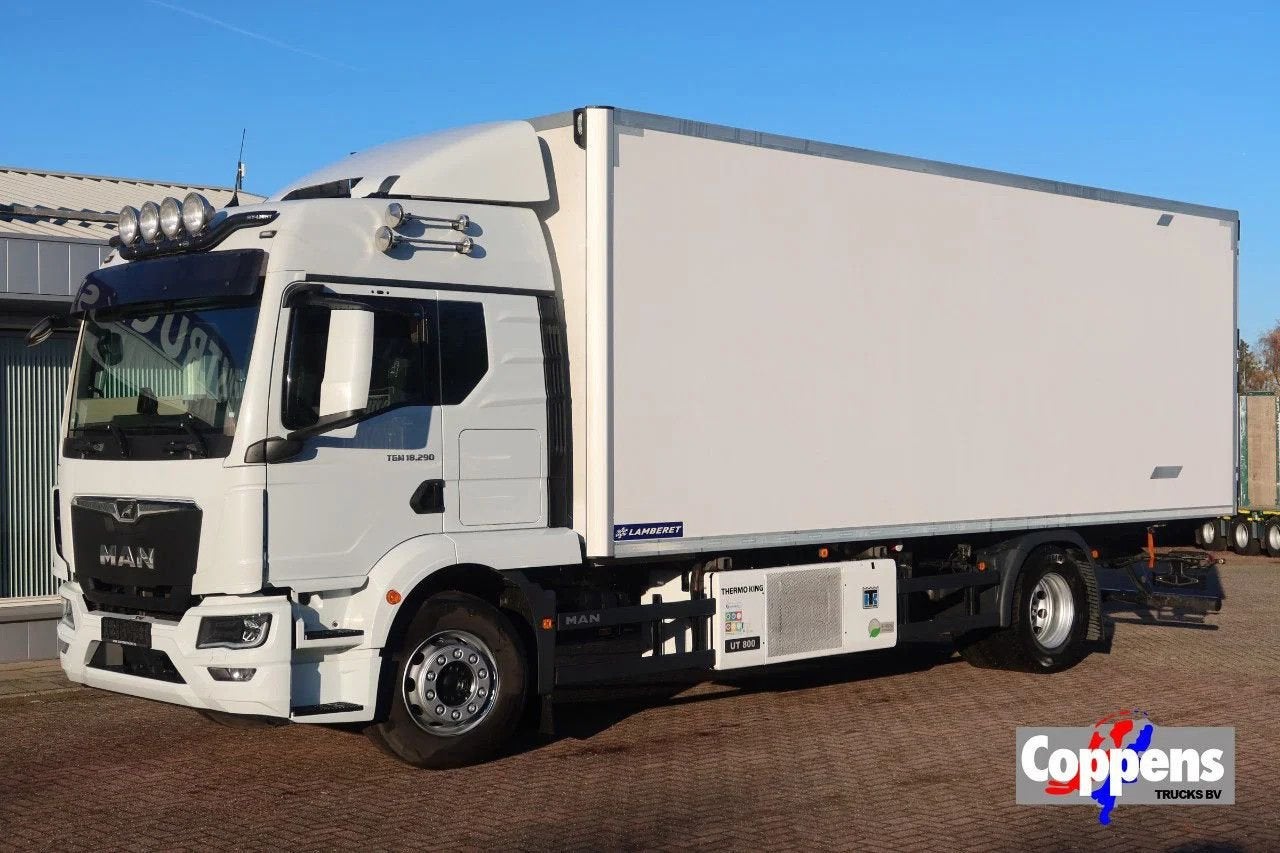 MAN TGM 18.290 Koel/ vries Thermoking UT 800 Diesel /elektri, Auto's, MAN, Wit, Bedrijf, Diesel