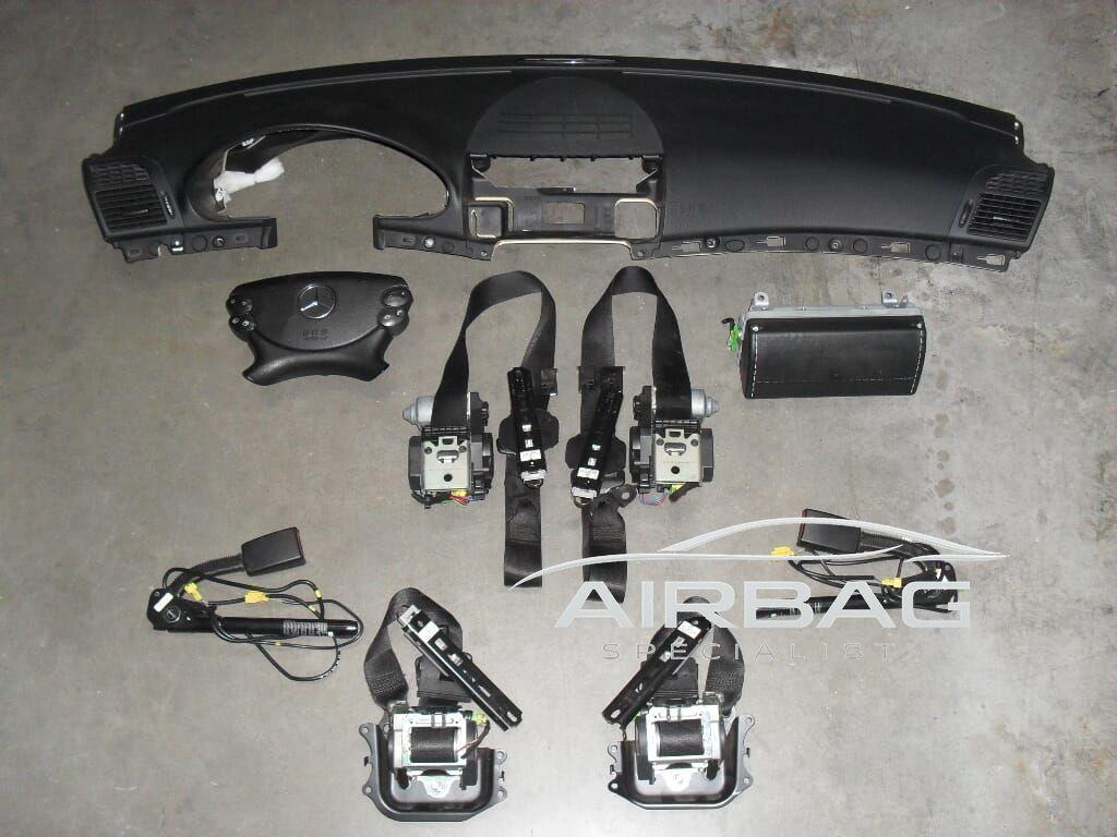 Airbag set Mercedes E-klasse W211 model 2002-2006,2006-2009, Auto-onderdelen, Gebruikt, -, Ophalen of Verzenden, -