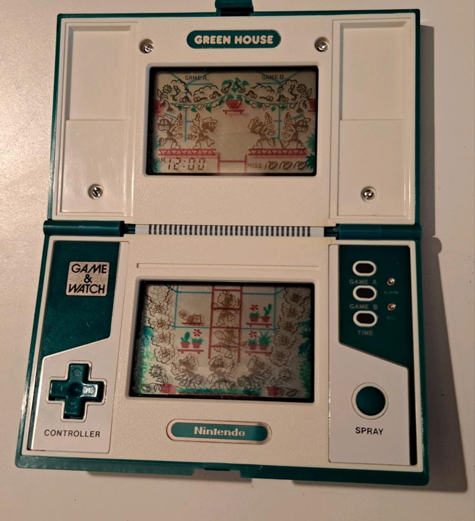 Green House Nintendo Game&Watch in zeer goede staat, Ophalen of Verzenden, Zo goed als nieuw