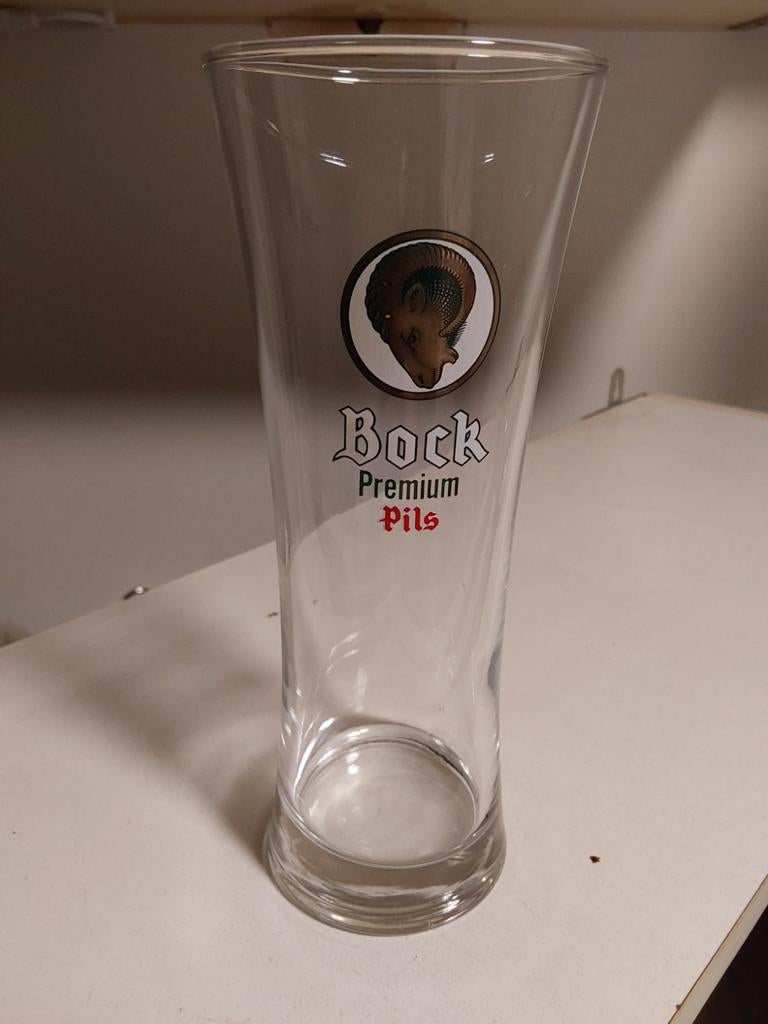 Bierglas Bock Premium Pils, Ophalen, Gebruikt, Gebruiksvoorwerp