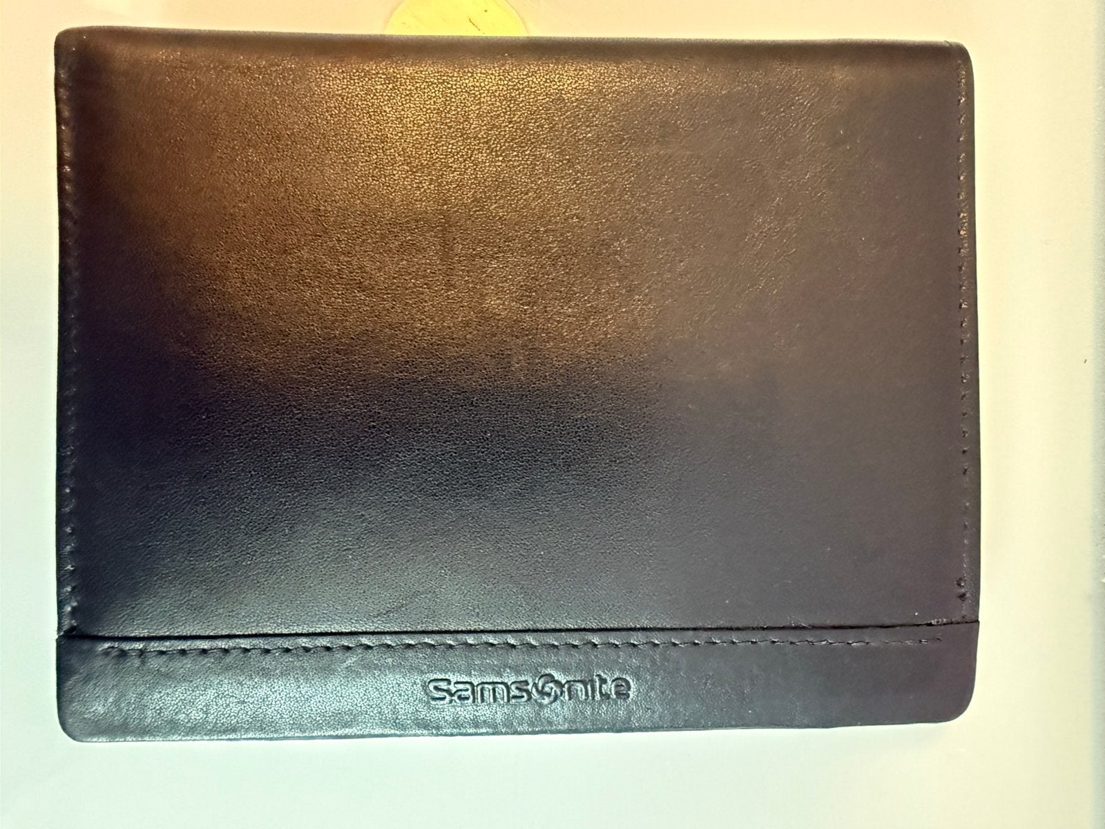 Portefeuille cuir samsonite, Bijoux, Sacs & Beauté, Porte-monnaie & Portefeuilles, Enlèvement, Comme neuf, Cuir