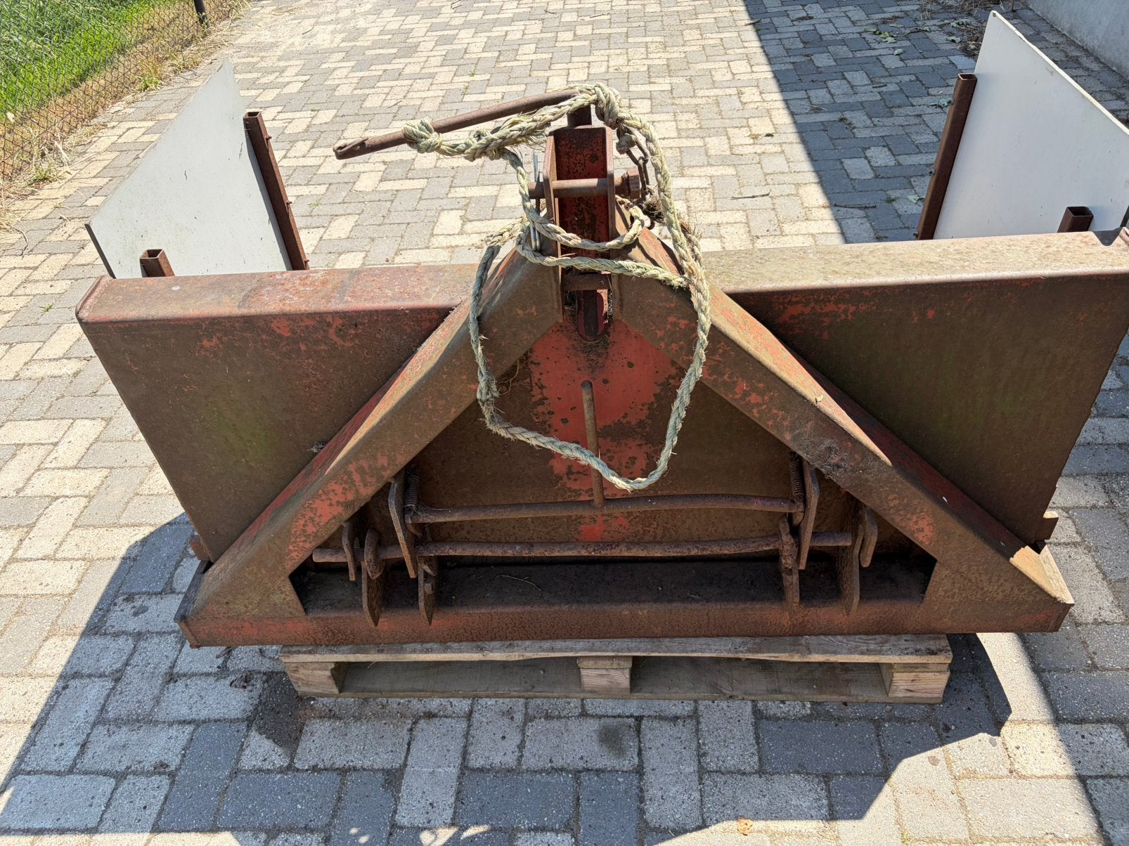 Grond bak grondbak transportbak kiepbak, Ophalen, Tuinaarde