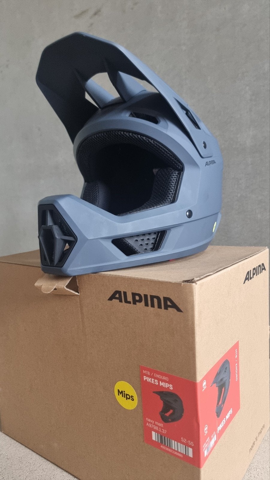 Alpina Pikes Enduro mtb full face helm, Vêtements d'extérieur, Alpine, Femmes, Enlèvement