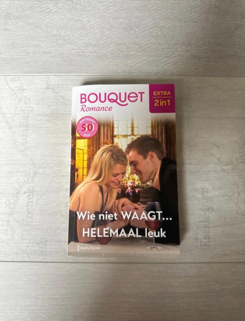Bouquet Romance - Wie niet waagt & Helemaal leuk, Enlèvement ou Envoi, Utilisé, Belgique