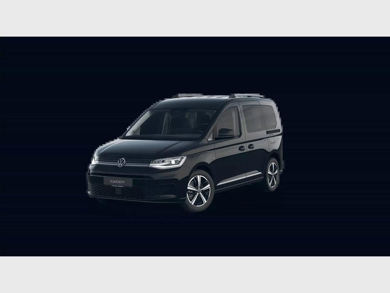 Volkswagen Caddy Style 5 zitsTSI EU6115pk (85KW)6VKorte Wiel, Auto's, Caddy Combi, Zwart, Adaptive Cruise Control, Break