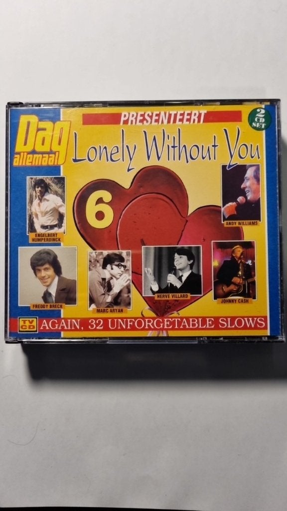 Lonely Without You 6 - Again, 32 Unforgetable Slows, Cd's en Dvd's, Ophalen of Verzenden, Gebruikt