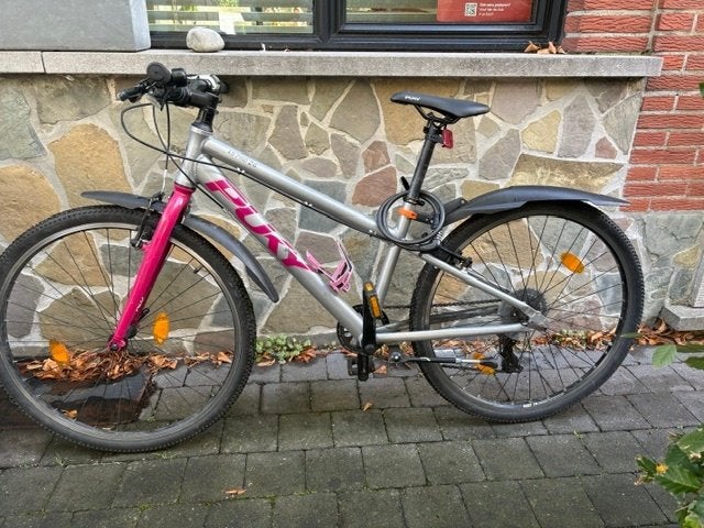 kinderfiets, Fietsen en Brommers, Ophalen, 20 inch of meer, Gebruikt, Velgrem
