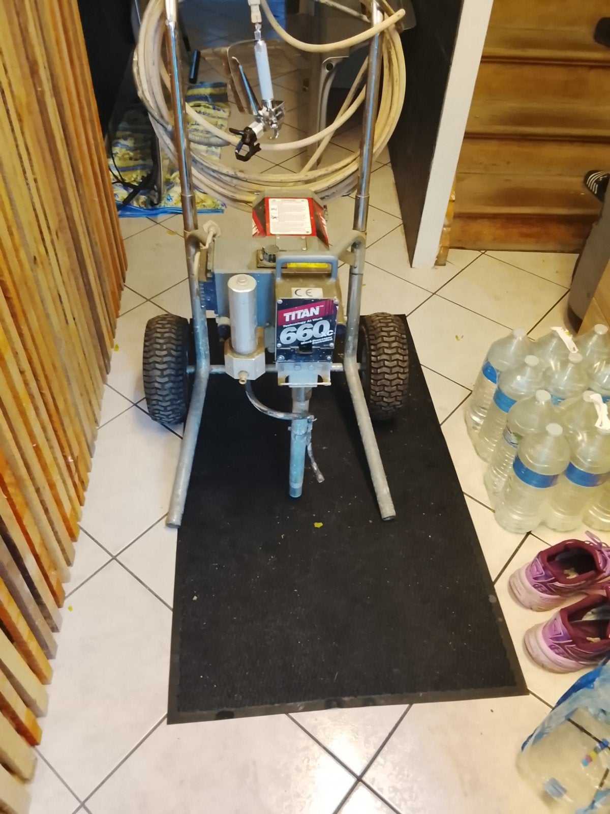 airless professionnel titan, Doe-het-zelf en Bouw, Schildersmaterialen, Ophalen