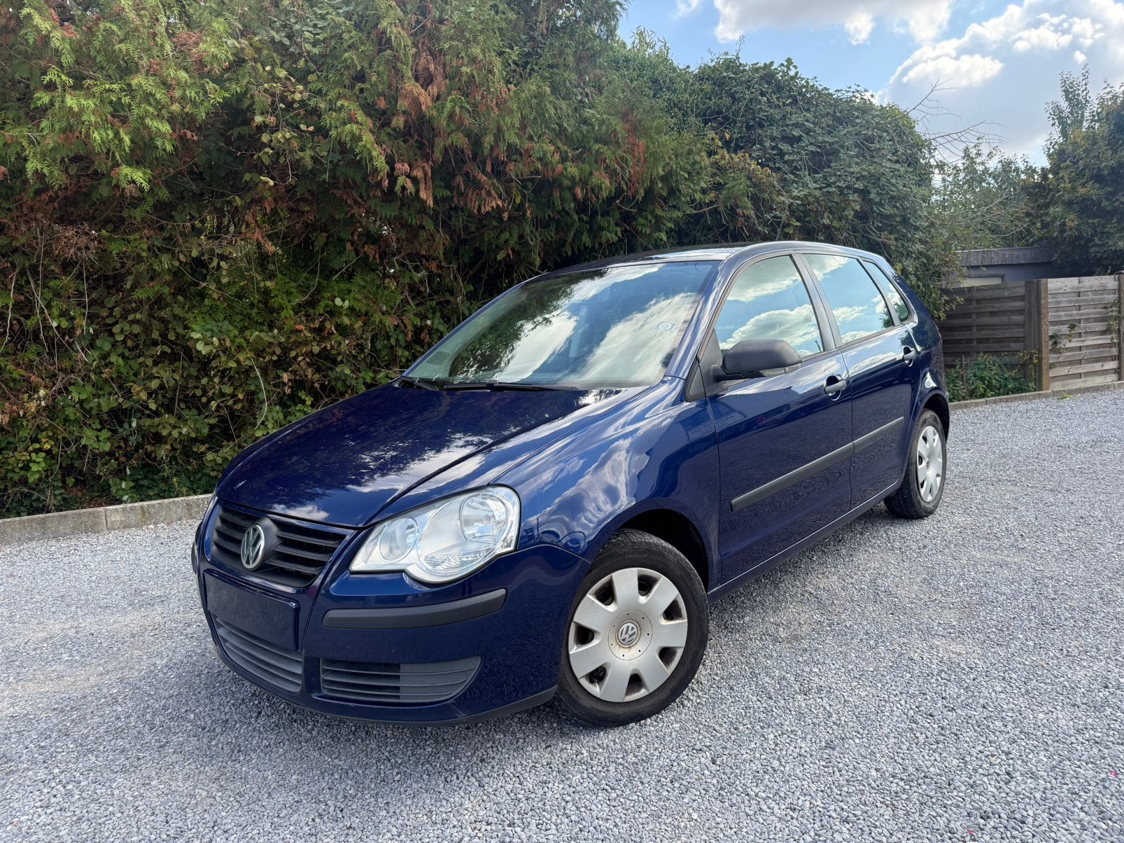 Volkswagen Polo 1.4 TDi Comfortline, Auto's, Voorwielaandrijving, Stof, Zwart, Blauw