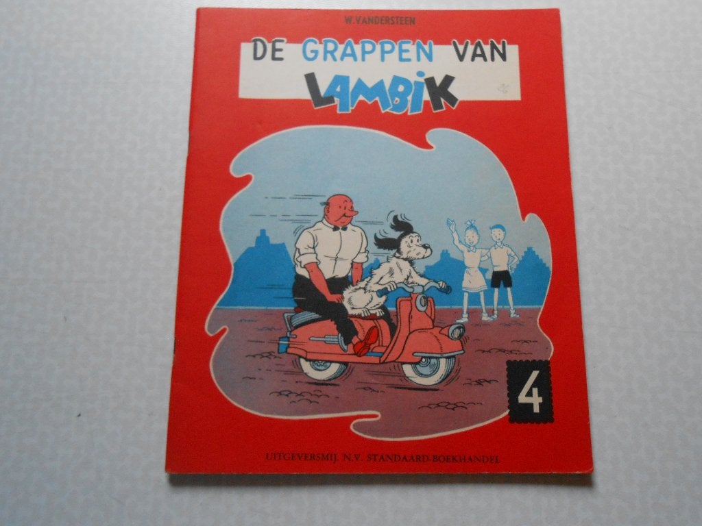 De grappen van Lambik 4 1958 1 ste druk., Boeken, Willy Vandersteen, Eén stripboek, Nieuw, Ophalen of Verzenden