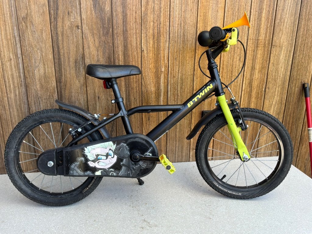 Kinderfiets 16inch, Fietsen en Brommers, Ophalen, Velgrem, B-Twin, 16 tot 20 inch
