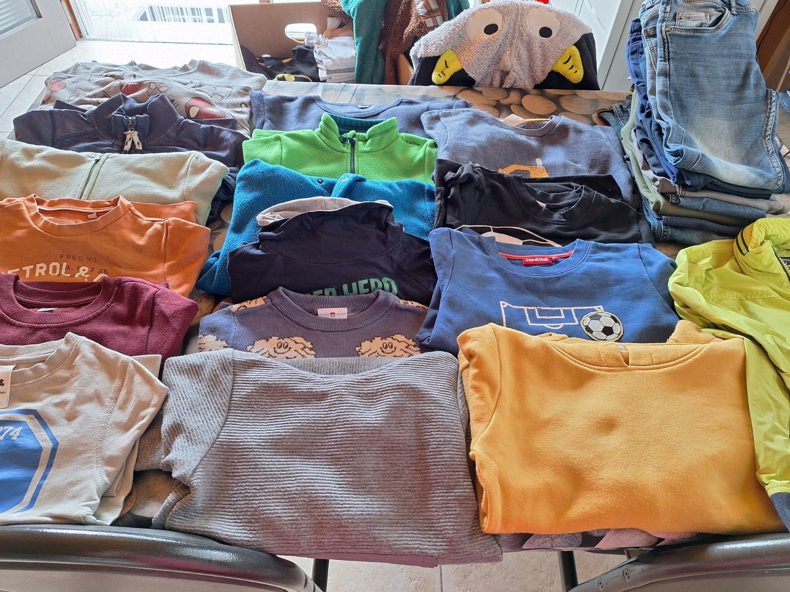 pakket 122-128, truien, broek, pyjama, ondergoed, Kinderen en Baby's, Ophalen