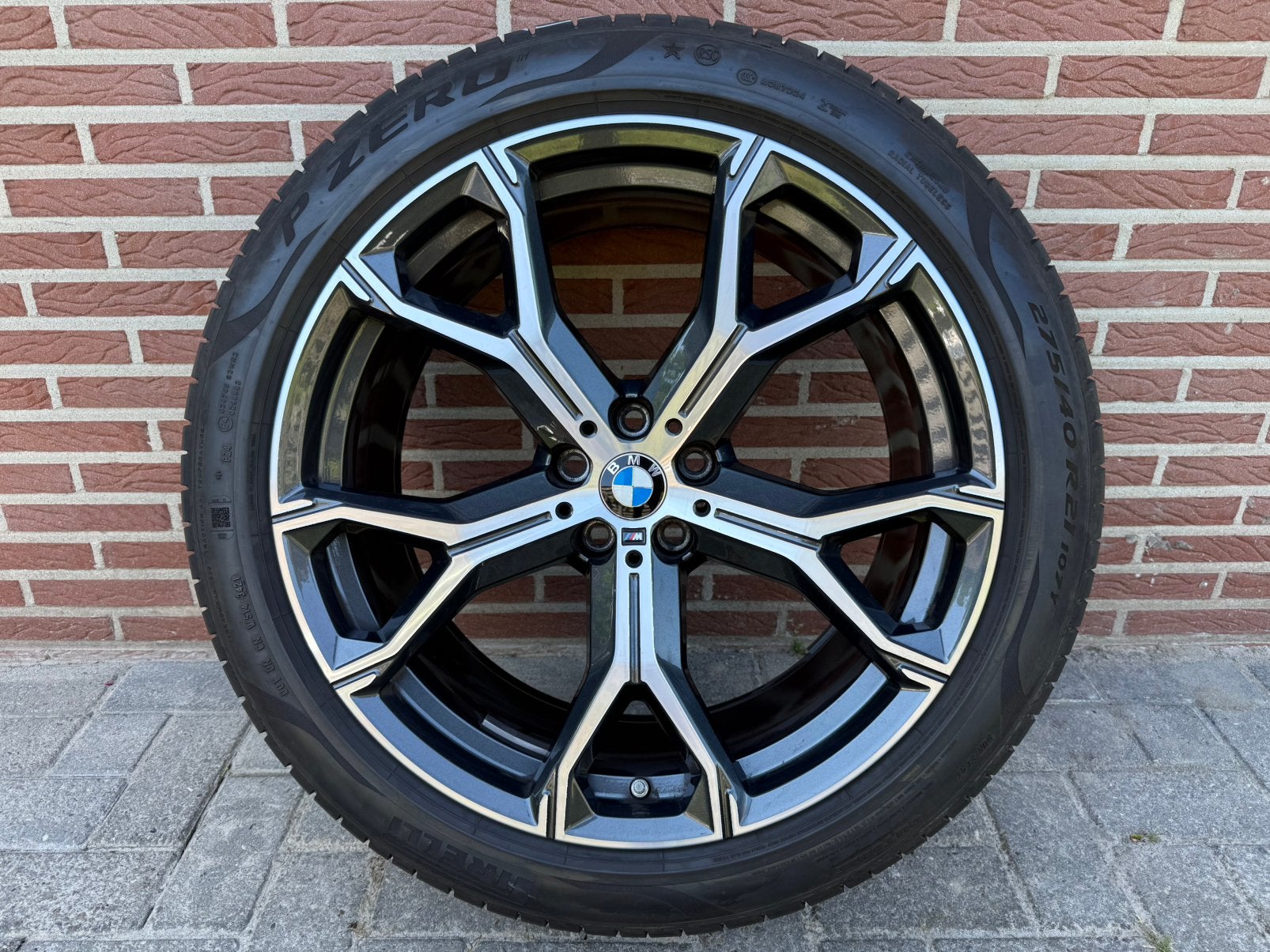 BMW X5 G05 X6 G06 21 inch velgen 741M styling zomerbanden, Ophalen, Banden en Velgen, 21 inch, Personenwagen