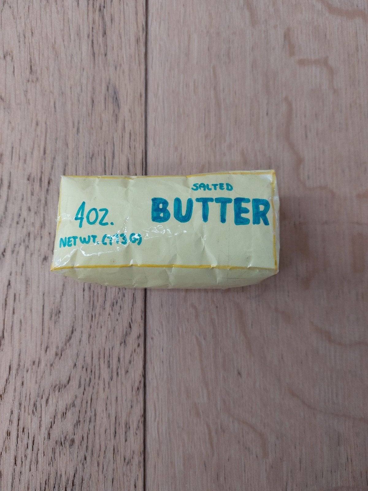 Zelf gemaakte salted butter squishy, Ophalen of Verzenden