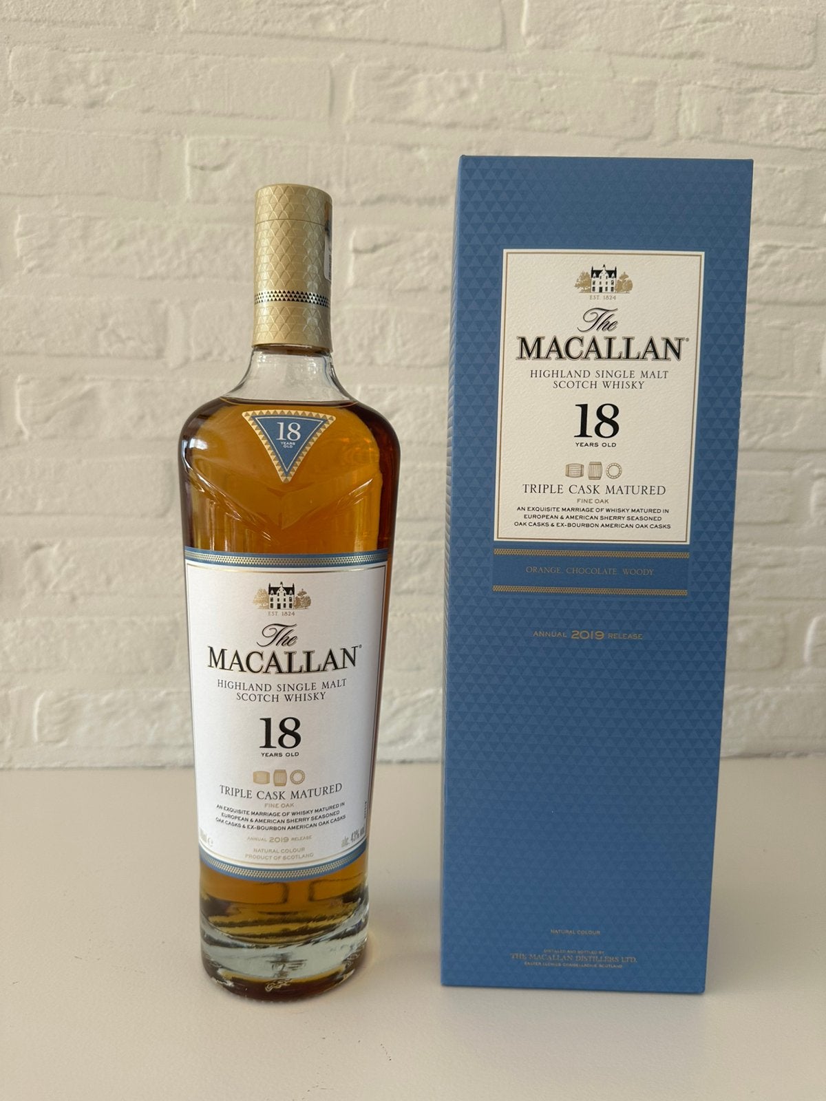 The Macallan 18 Years Old – Triple Cask Matured (Fine Oak), Verzamelen, Ophalen, Nieuw, Overige gebieden, Overige typen