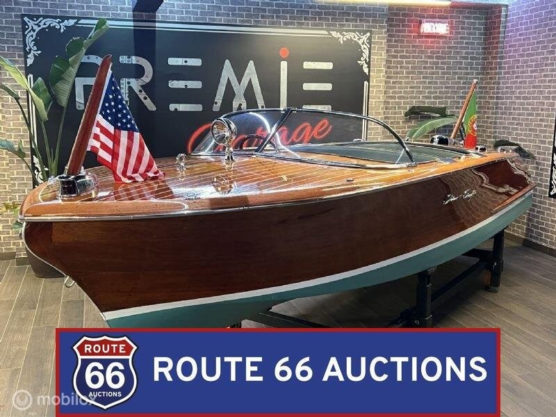 Chris Craft 19-feet Capri Runabout | 1956 | Route 66 Auction, Autos, Autres marques, Achat, Entreprise, Boîte manuelle