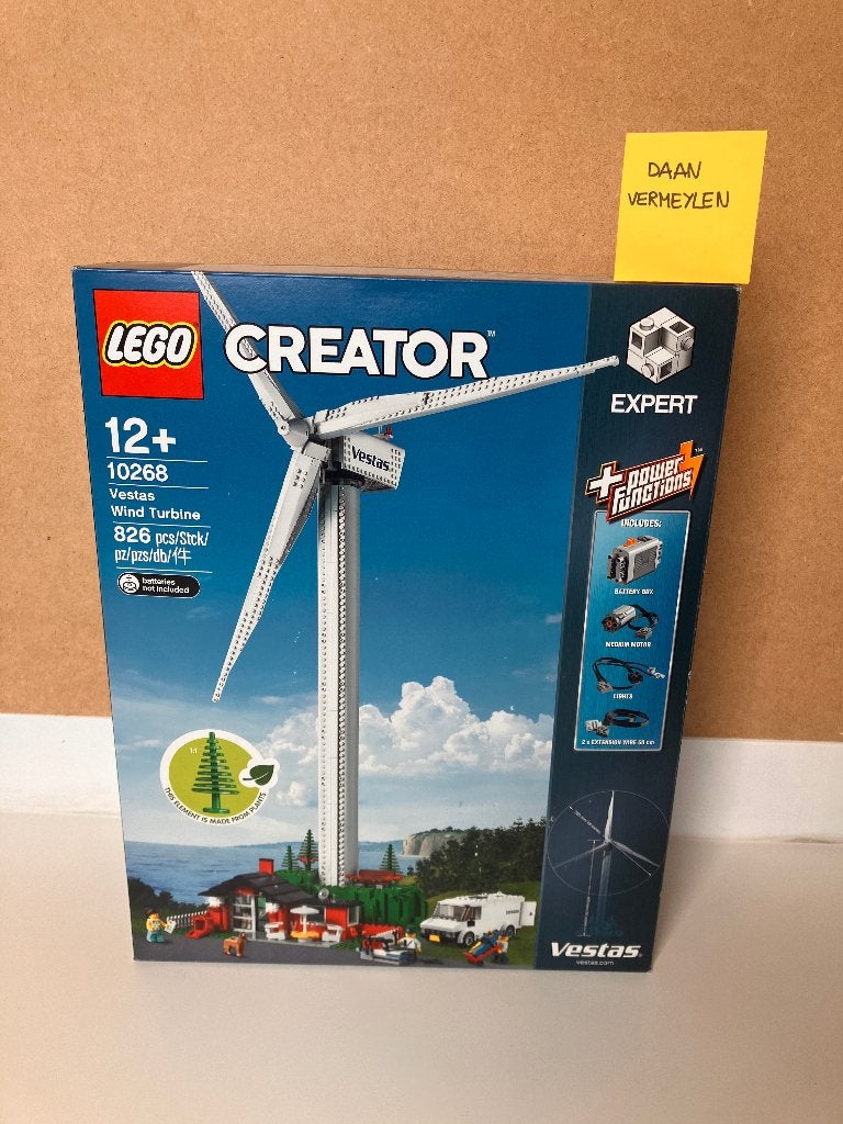 10268 – Vestas wind turbine – Creator, Ophalen, Lego, Nieuw, Compleet