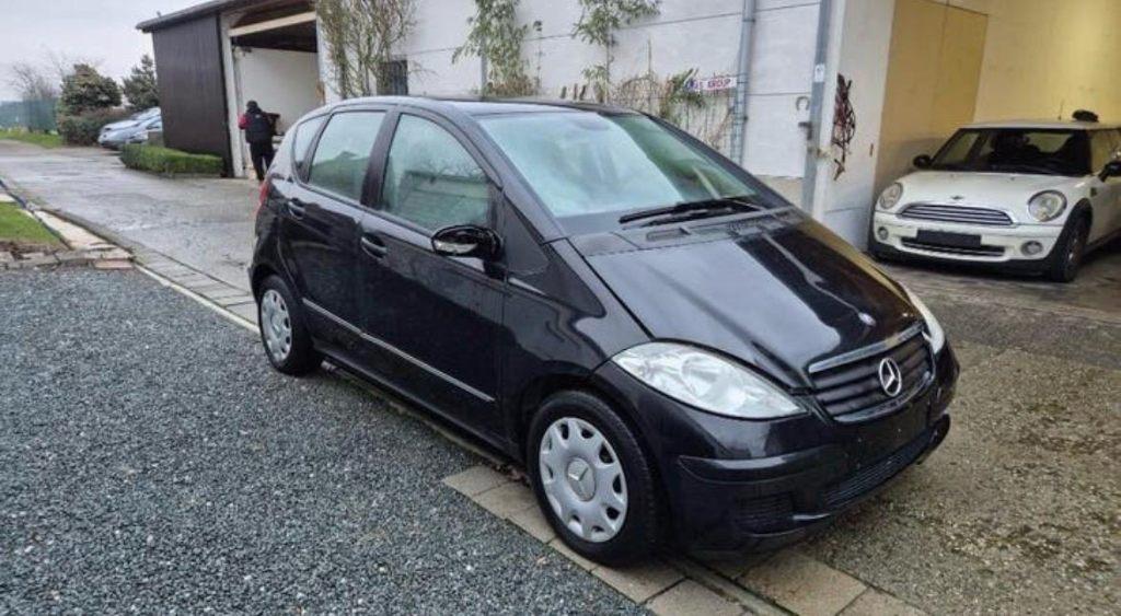 Mercedes-Benz A-Class – 2.0 Diesel Bj 2005 243000km, Auto's, Monovolume, Alarm, Zwart, Leder