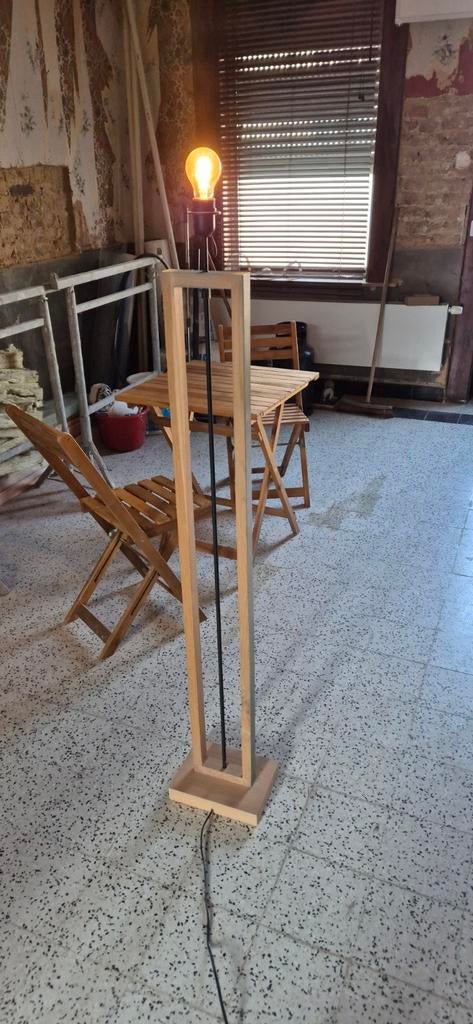 Lampadaire, Maison & Meubles, Lampes | Lampadaires, Enlèvement, Bois