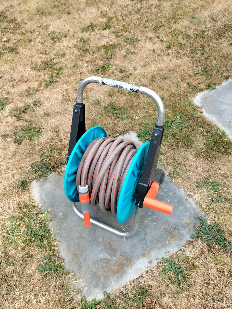 Gardena Haspel 20m, Tuin en Terras, Ophalen, Gebruikt, Tuinslanghaspel