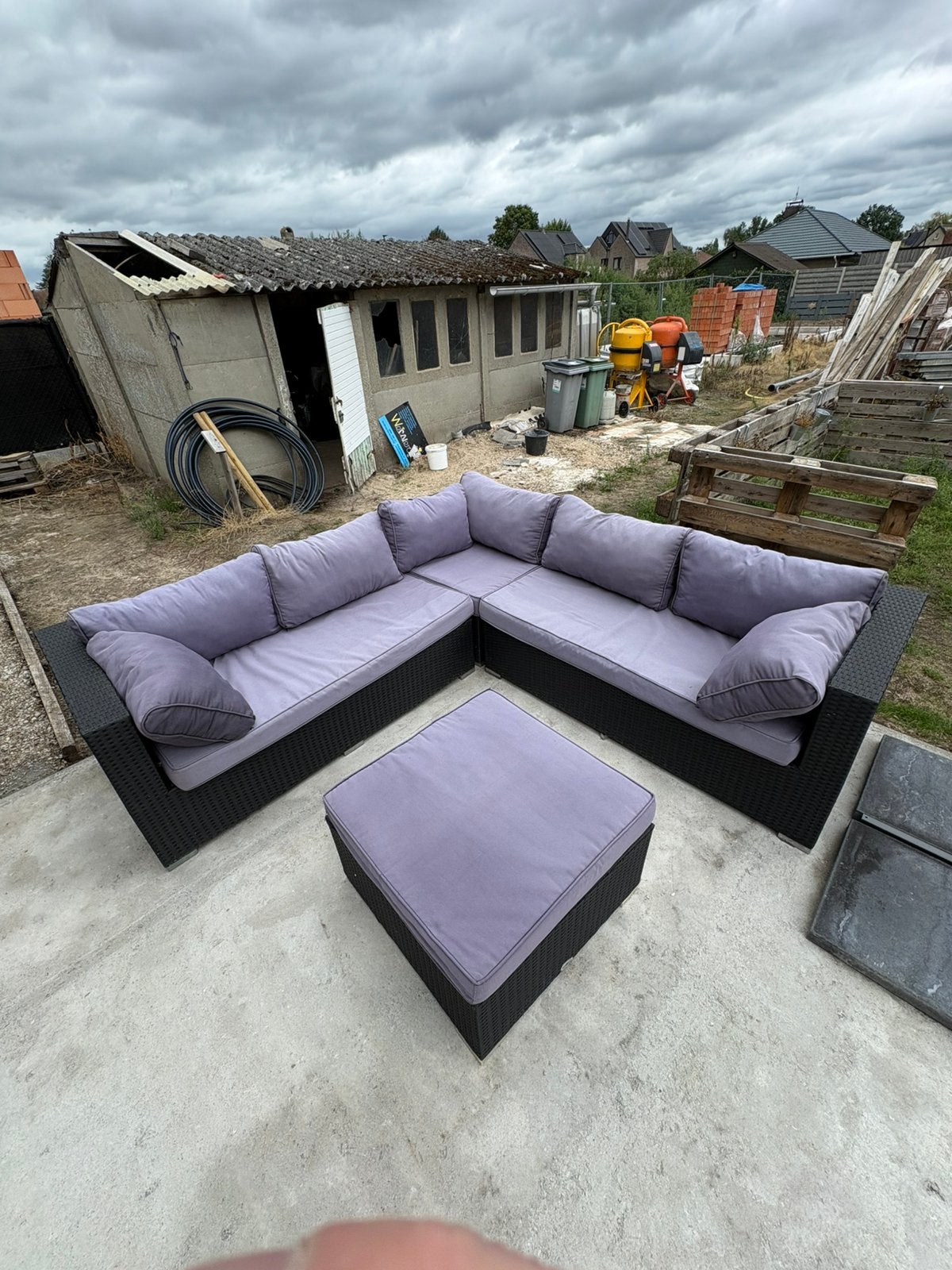 Hoek tuinsalon, Tuin en Terras, Overige Tuin en Terras, Ophalen