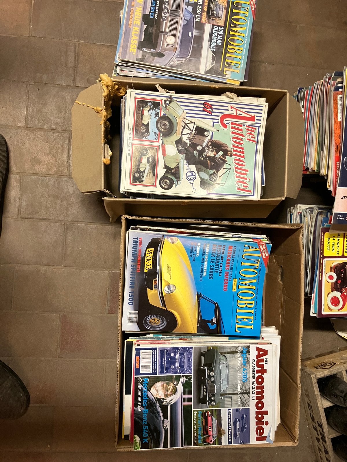 Lot automobiel klassiek, Enlèvement, Utilisé