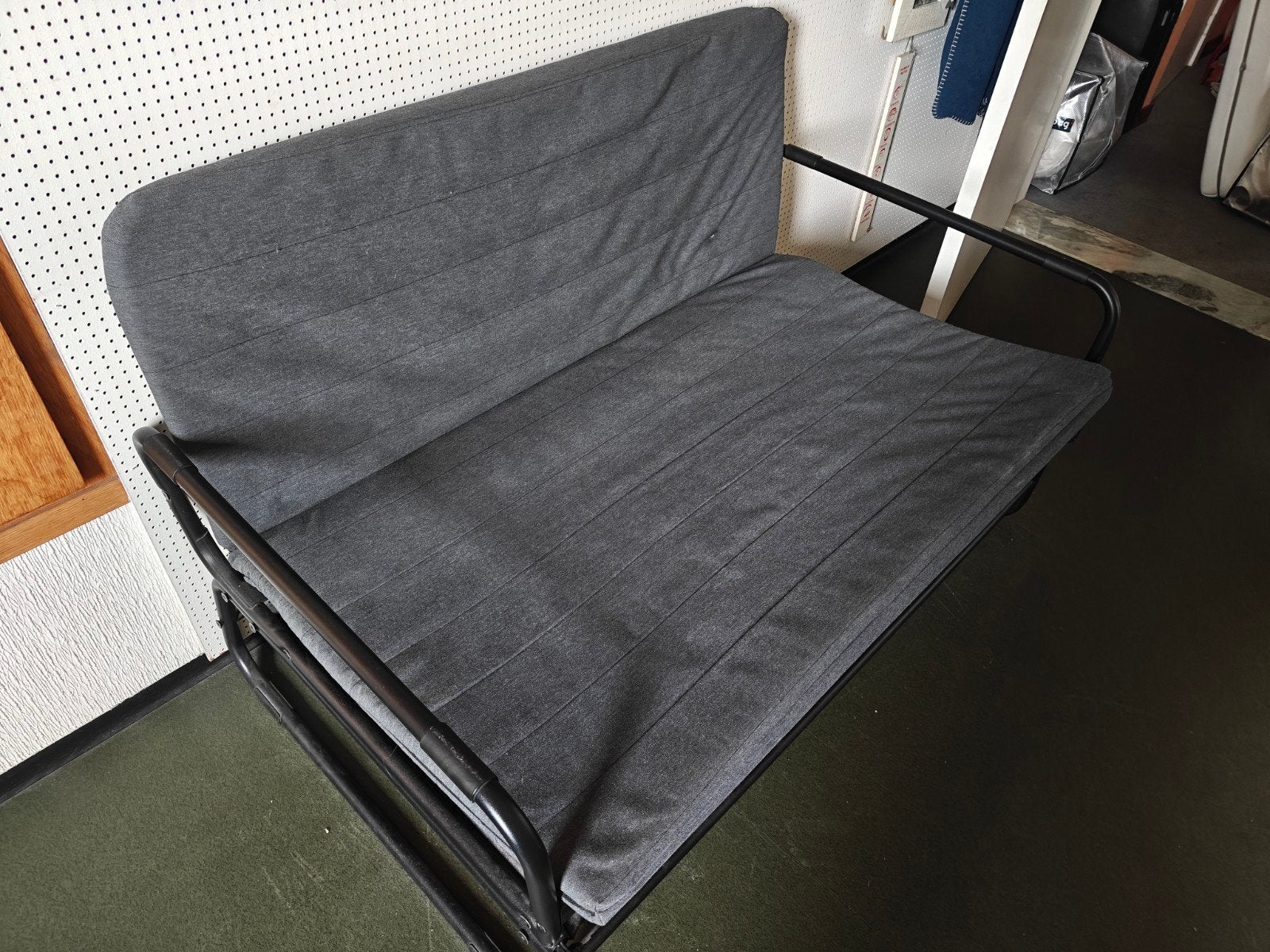 Slaapbank Ikea Hammarm, Huis en Inrichting, Ophalen, Tweepersoons, Zo goed als nieuw, Overige maten